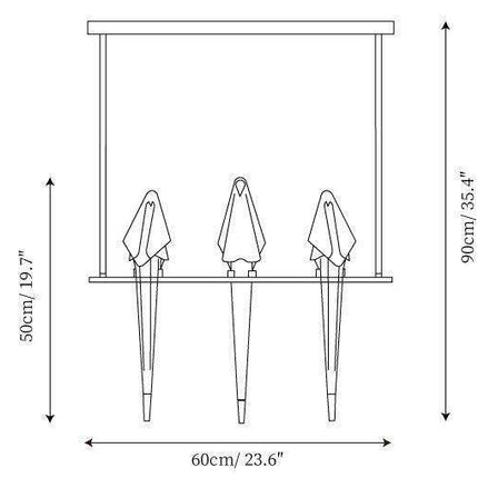 Nature-Inspired Nordic Bird Ceiling Lamp with Elegant Design