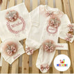 JUMPSUIT + HAT + GLOVES+BLANKET+HAIR BAND / turkey / 3-6 M