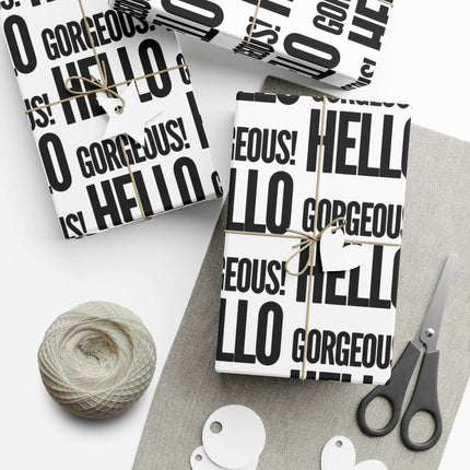 Personalized Elegant Gift Wrap Paper - Elevate Your Gifting Experience - Très Elite