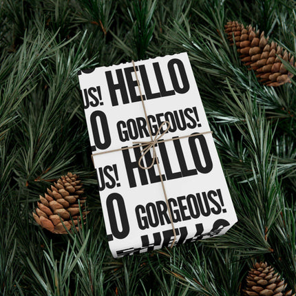 Personalized Elegant Gift Wrap Paper - Elevate Your Gifting Experience - Très Elite