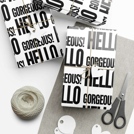 Personalized Elegant Gift Wrap Paper - Elevate Your Gifting Experience - Très Elite