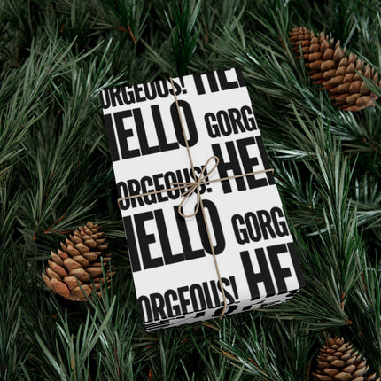 Personalized Elegant Gift Wrap Paper - Elevate Your Gifting Experience - Très Elite