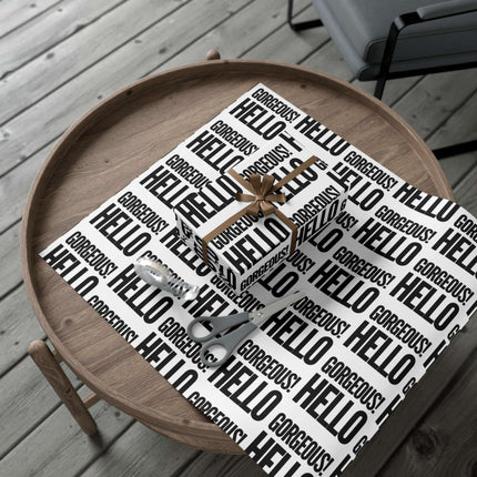 Personalized Elegant Gift Wrap Paper - Elevate Your Gifting Experience - Très Elite