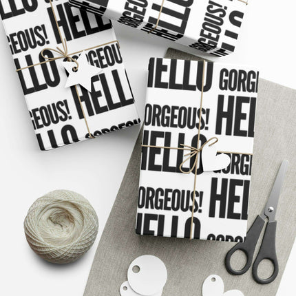 Personalized Elegant Gift Wrap Paper - Elevate Your Gifting Experience - Très Elite