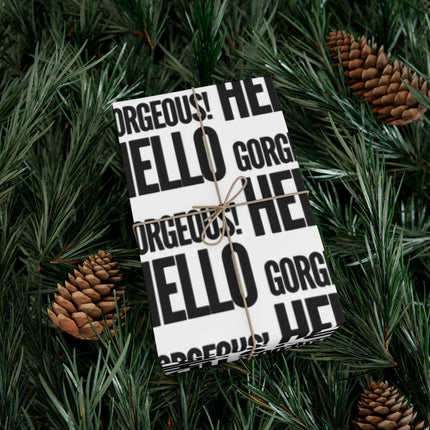 Personalized Elegant Gift Wrap Paper - Elevate Your Gifting Experience - Très Elite