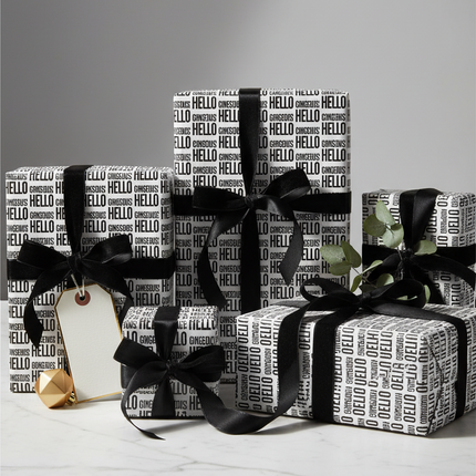 Personalized Elegant Gift Wrap Paper - Elevate Your Gifting Experience - Très Elite