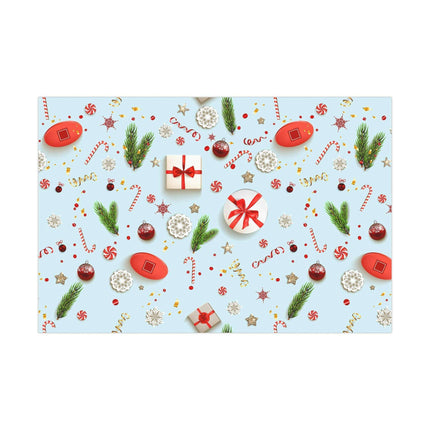 Personalized Elegant Holiday Gift Wrap - Custom Matte & Satin Options..