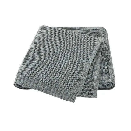 Personalized Embroidered Cotton Baby Blanket - Luxurious Custom Gift for Infants, Ideal for Cozy Sleep - Très Elite