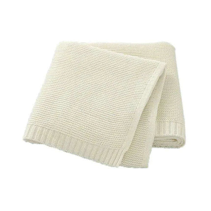 Personalized Embroidered Cotton Baby Blanket - Luxurious Custom Gift for Infants, Ideal for Cozy Sleep - Très Elite