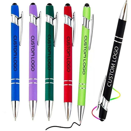 Personalized Engraved Metal Ballpoint Pen Set of 50 - Très Elite