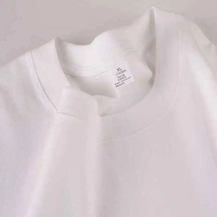 Personalized Heavyweight Cotton Oversized Tee for All - Custom 250GSM Short Sleeve Tops with Your Unique Design - Très Elite