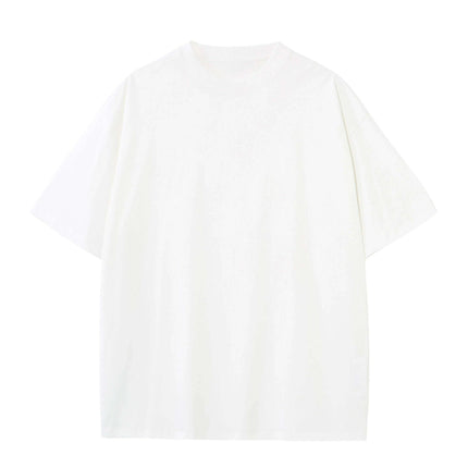 Personalized Heavyweight Cotton Oversized Tee for All - Custom 250GSM Short Sleeve Tops with Your Unique Design - Très Elite