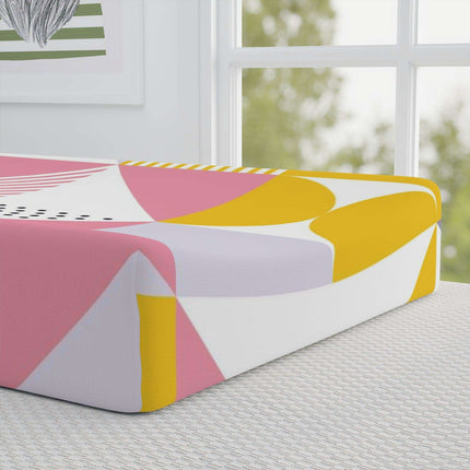 Personalized Luxury Baby Changing Pad Cover with Scandinavian Design..