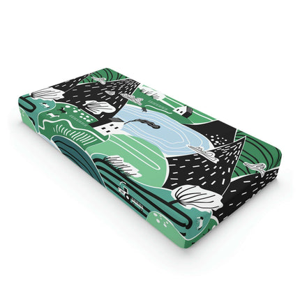 Personalized Luxury Baby Changing Pad Sleeve..