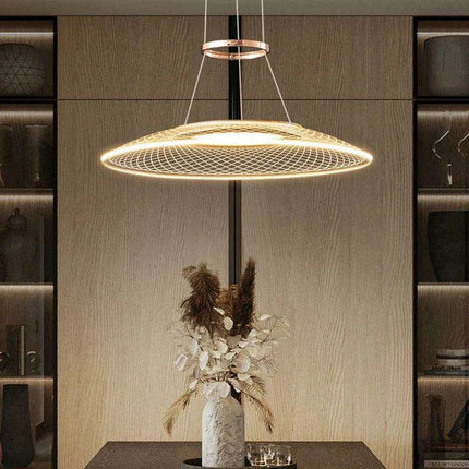 Personalized Luxury LED Pendant Chandelier with Adjustable Lighting Options- Très Elite- Très Elite