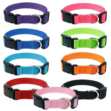 Personalized Nylon Dog ID Collar – Custom Name & Contact Info for Every Dog Breed - Très Elite
