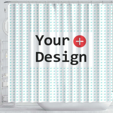 Personalized Polyester Shower Curtain - Très Elite