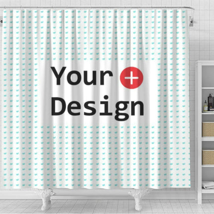 Personalized Polyester Shower Curtain - Très Elite