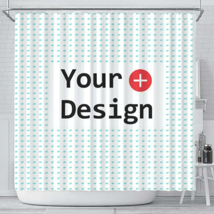 Personalized Polyester Shower Curtain - Très Elite