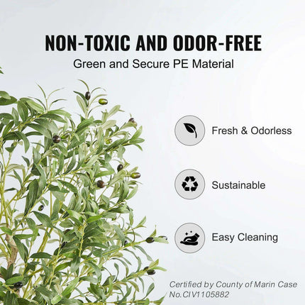 Personalized Realistic Stainless Steel Olive Tree for Stylish Home and Garden Decor - Très Elite
