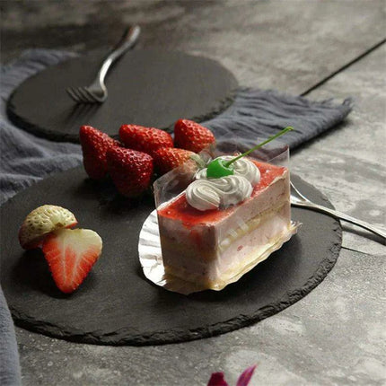 Personalized Rustic Slate Cheese Serving Board with Chalk Writing Kit - Enhance Your Entertaining Experience - Très Elite