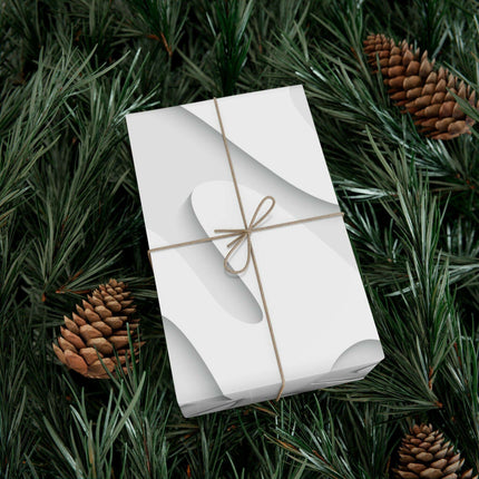 Personalized Sustainable 3D Christmas Gift Wrap - Custom Eco-Friendly Holiday Paper..