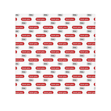 Personalized Valentine’s Love Cotton Blend Artisan Face Towel for Elegant Bathroom Styling - Très Elite