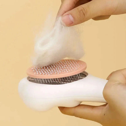 Pet Grooming Brush for Cats and Dogs - Hair Removal Comb for Kittens and Puppies, Effective Pet Grooming Accessory - Très Elite