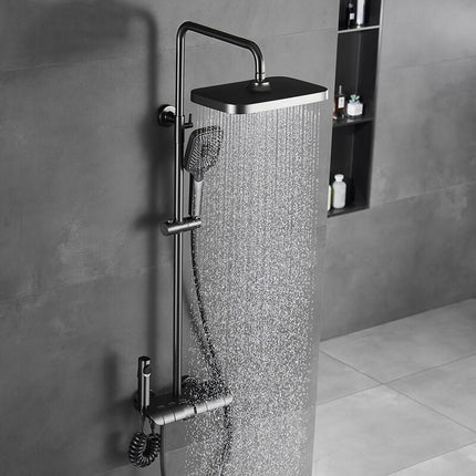 Classic Piano Key Design Shower System with Adjustable Spray