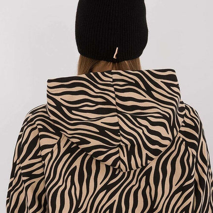 Pink Acrylic Beanie Hat With Discreet Front Patch Detail - Très Elite