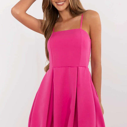 Pink Bauble Cut Daydress Model 213242 For Parties Occasions - Très Elite
