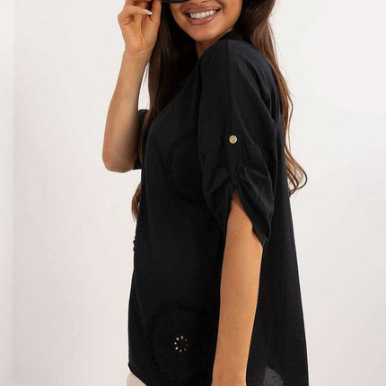Pink Cotton Shirt Model 198940 For Women Casual Wear - Très Elite