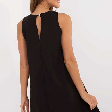Pink Daydress Model 211290 Trapeze Silhouette For Occasions - Très Elite