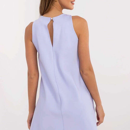 Pink Daydress Model 211290 Trapeze Silhouette For Occasions - Très Elite