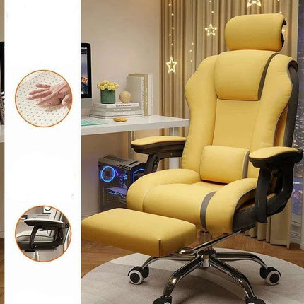 Pink Gaming Throne with Rolling Massage - Elevate Your Workspace! - Très Elite