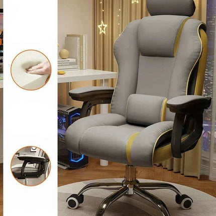 Pink Gaming Throne with Rolling Massage - Elevate Your Workspace! - Très Elite