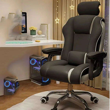 Pink Gaming Throne with Rolling Massage - Elevate Your Workspace! - Très Elite