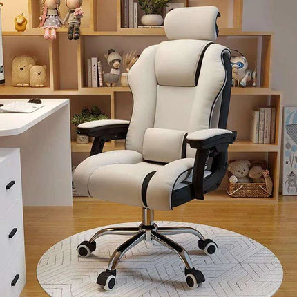 Pink Gaming Throne with Rolling Massage - Elevate Your Workspace! - Très Elite