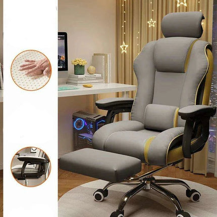 Pink Gaming Throne with Rolling Massage - Elevate Your Workspace! - Très Elite