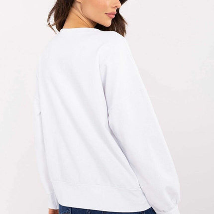 Pink Sweatshirt Model 207656 Cotton Spandex Blend Women - Très Elite