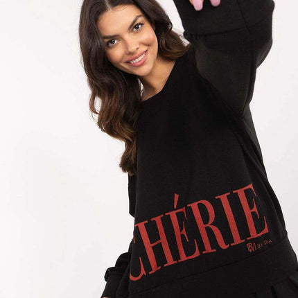 Pink Sweatshirt Model 207656 Cotton Spandex Blend Women - Très Elite
