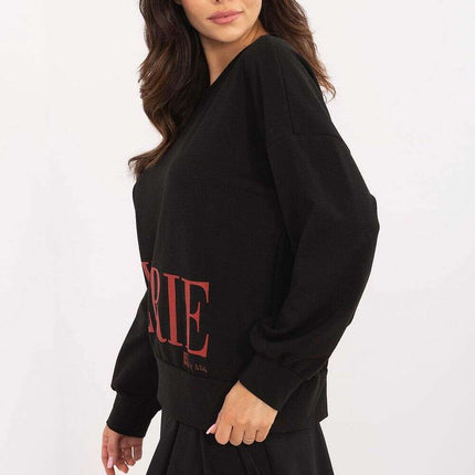 Pink Sweatshirt Model 207656 Cotton Spandex Blend Women - Très Elite