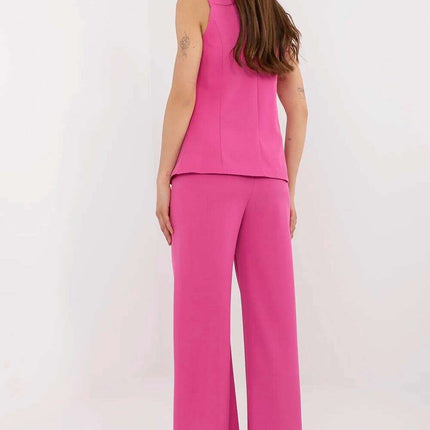 Pink Vest and Pants Set Model 212537 for Formal Wear - Très Elite