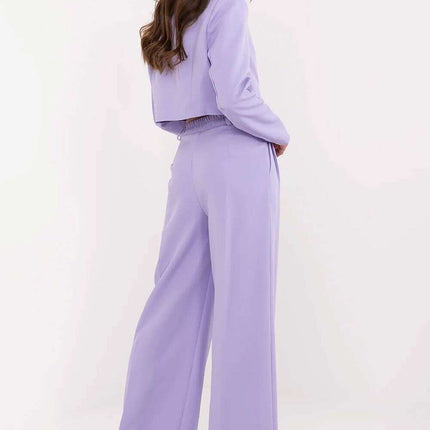 Pink Women Short Blazer And Trousers Set Model 212269 - Très Elite