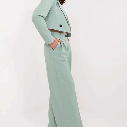 Pink Women Short Blazer And Trousers Set Model 212269 - Très Elite