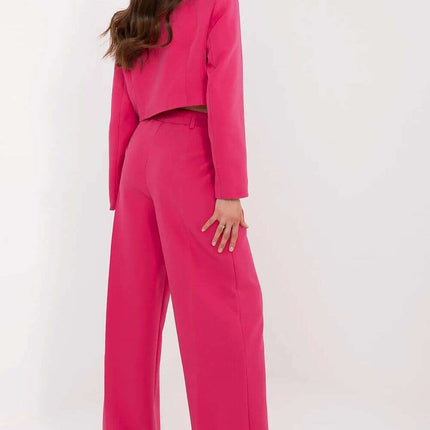 Pink Women Short Blazer And Trousers Set Model 212269 - Très Elite