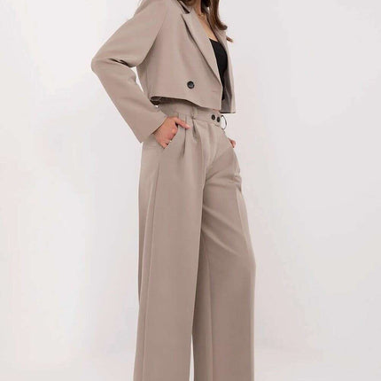 Pink Women Short Blazer And Trousers Set Model 212269 - Très Elite