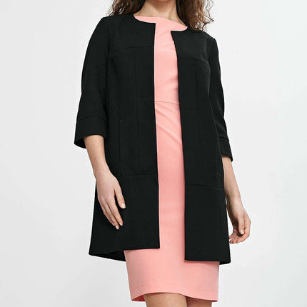 Pink Womens Blazer Jacket Model 211807 Three Quarter Sleeves - Très Elite