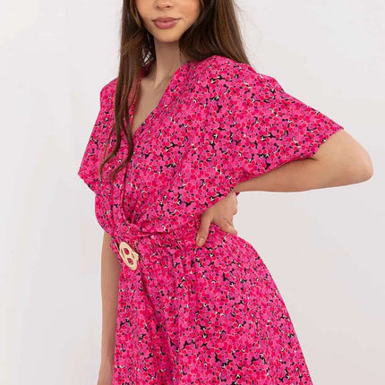 Pink Womens Jumpsuit 212527 Viscose Elastane Polyester - Très Elite