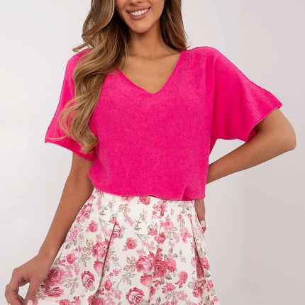 Pink Womens Shorts 208977 Versatile Everyday Wear Essentials - Très Elite